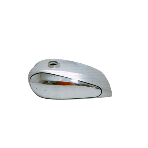 Gas Tank For Norton Dominator Model 88 99 Wideline In Silver Paint With Cap