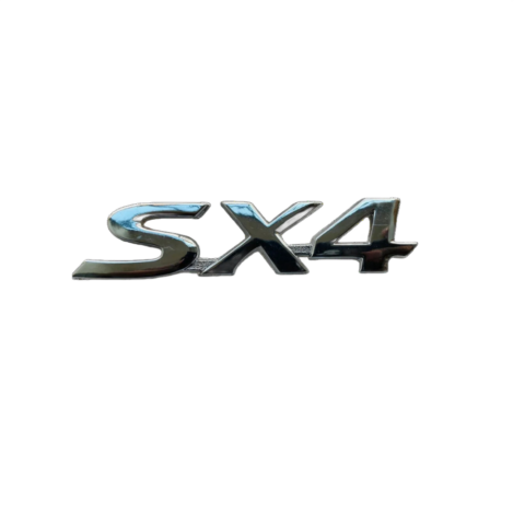 2006-2013 Suzuki SX4 Emblem Badge Decal Trunk Rear Chrome