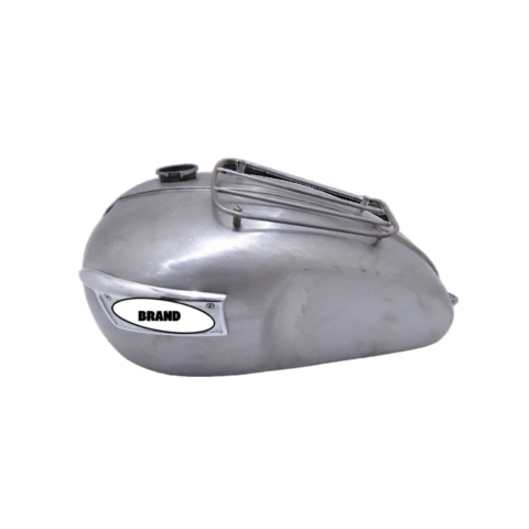 Gas Tank For Triumph T120 Bonneville 3.5 Gal With Parcel Rack & Badge