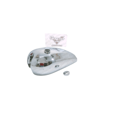 Gas Tank For Norton Dominator Model 88 99 Wideline In Chrome With Cap