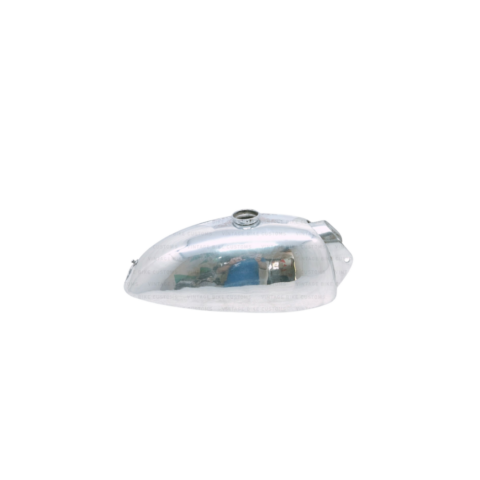 Gas Tank For Royal Enfield Bsa Trials Alloy 1.5 Gallon in Polished (Fuel Tank)