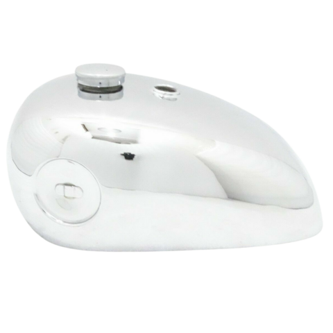 Gas Tank For Bsa B33 1955 2 Gallon Swinging Arm Chrome With  Cap