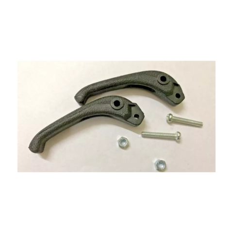 Fits Suzuki Samurai 80 95 All-Metal Interior Door Handles (Black)