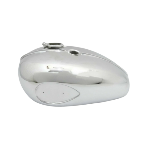 Gas Tank For Bsa A65 1968-69 Usa Specification 2 Gallon In Chrome (Fuel Tank)