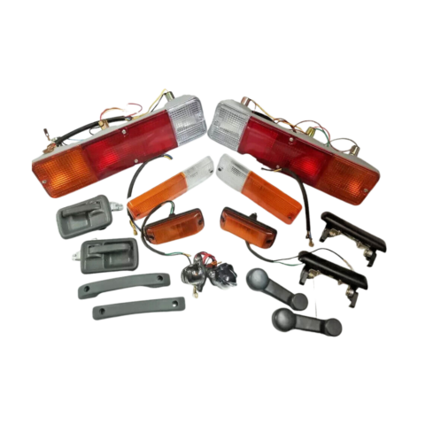 Fits Suzuki Samurai Sierra SJ410 413 Jimny Gypsy Lights and Handles Set